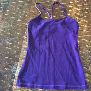 LULULEMON | Power Y Tank in Purple